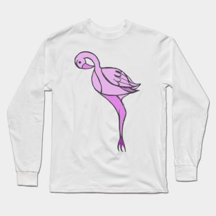 Tropical Flamingo Long Sleeve T-Shirt